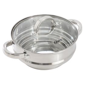 Oster Sangerfield 8 Inch Universal Stainless Steel Double Boiler with Lid