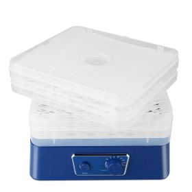 5-Tray Electric Food Dehydrator Multi-Tier Fruit Preserver Machine w/ Temperature Control Dryer For Beef Jerky Meat Fruit Dog Treats Herbs Vegetable