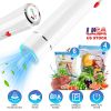 Cordless Handheld Vacuum Sealer Mini Food Vacuum Saver Rechargeable Food Vacuum Pump with 10 Reusable Sous Vide Bags