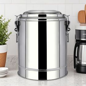 SOGA 30L Stainless Steel Insulated Stock Pot Hot & Cold Beverage Container