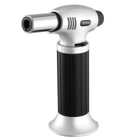 Culinary Butane Torch Chef Kitchen Cooking Blow Torch Lighter Refillable Adjustable Flame with Safety Lock for Baking BBQ Creme Brulee Heat Shrinking (Option: BlowTorchLighter)