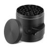 Herb Spice Tobacco Grinder 4-Piece 2.5-Inch Anodized Zinc Alloy Kitchen Mill with Pollen Scraper Kitchen Use