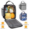 Insulated Lunch Box Portable Work Lunch Pail Bag School Lunchbox Picnic Food Storage Coolbag with Handle
