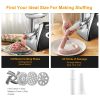 2800W Electric Meat Grinder Set Food Sausage Stuffer Mincer 1 Cutting Blade 4 Plates