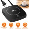 Desktop Electric Cup Warmer 8Hours Auto Shut Off 3 Temperature Levels Smart Coffee Warmer For Tea Milk Hot Chocolate Beverage