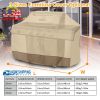 210D Waterproof Outdoor BBQ Grill Cover Windproof Dustproof Patio Gas Grill Oven Protector Oxford Cloth Garden