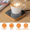Desktop Electric Cup Warmer 8Hours Auto Shut Off 3 Temperature Levels Smart Coffee Warmer For Tea Milk Hot Chocolate Beverage