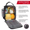 Insulated Lunch Box Portable Work Lunch Pail Bag School Lunchbox Picnic Food Storage Coolbag with Handle
